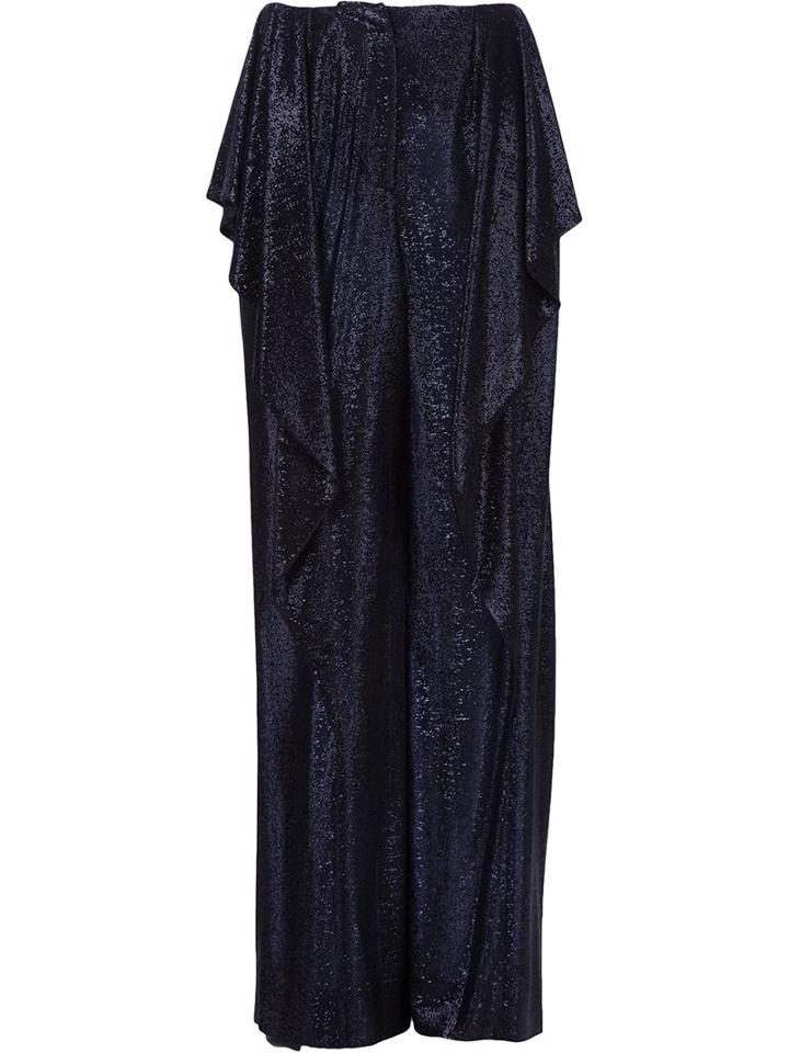 Esteban Cortazar Ruffle Detail Trousers