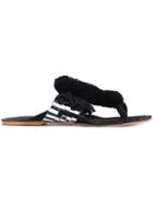 Figue 'salome' Fringed Flat Sandals