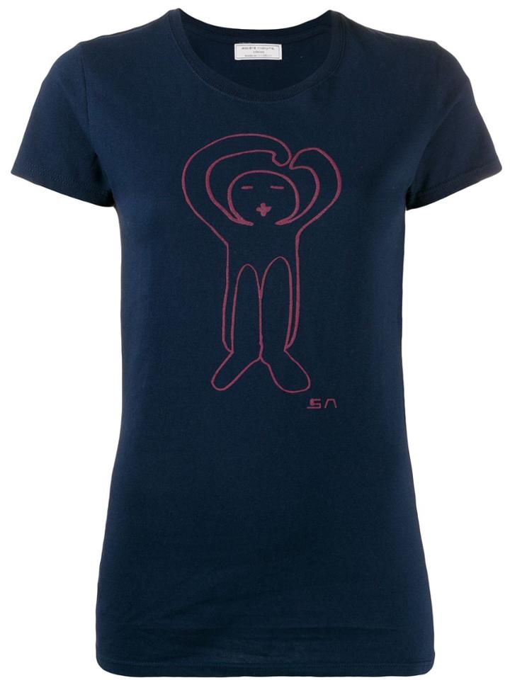 Société Anonyme Graphic Print T-shirt - Blue