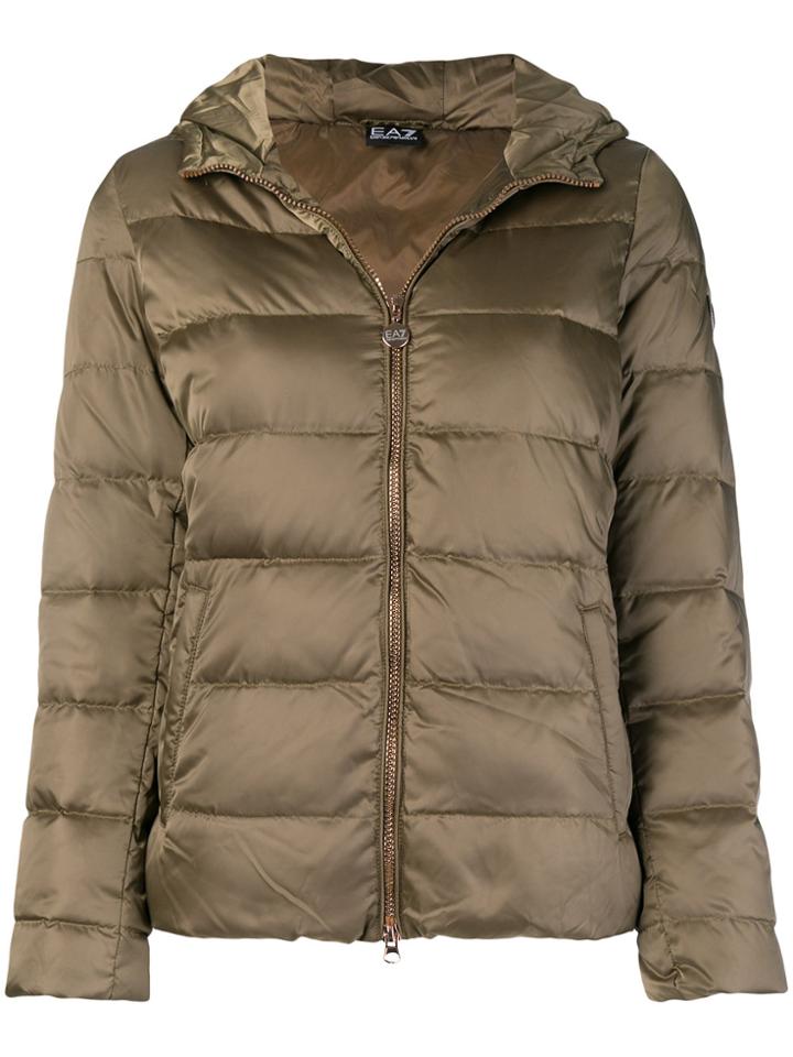 Ea7 Emporio Armani Puffer Jacket - Green