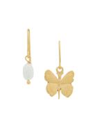 Wouters & Hendrix My Favourite Butterfly And Pearl Mixed Earrings -