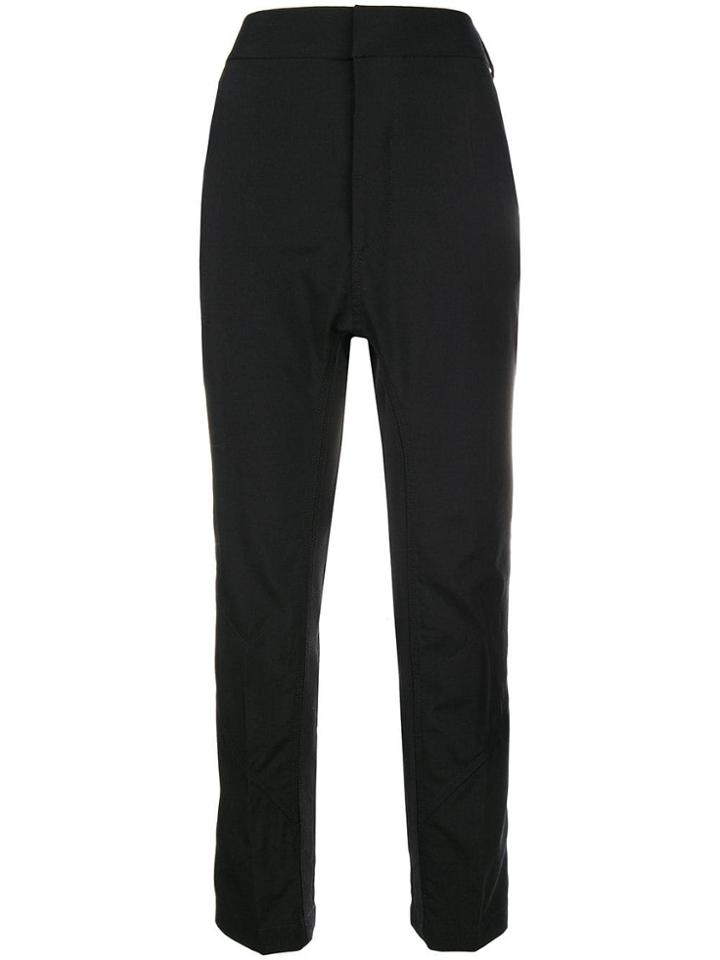Haider Ackermann Concealed Front Trousers - Black