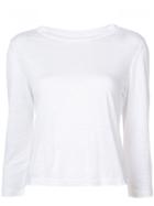 Frame Denim Round Neck Shirt - White
