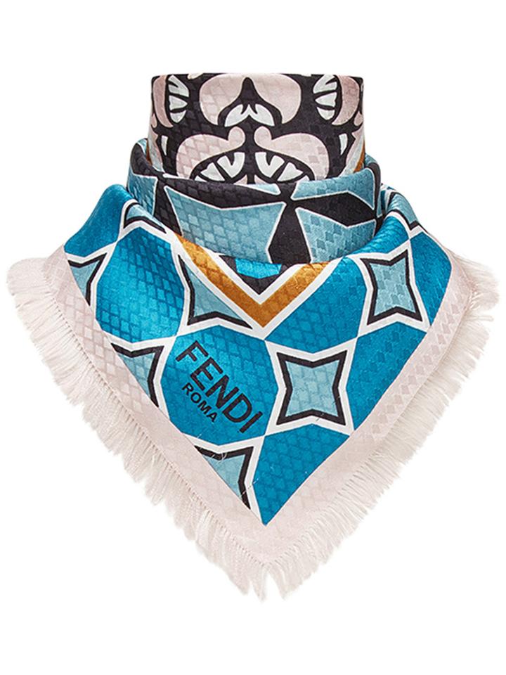 Fendi Optical Scarf - Blue