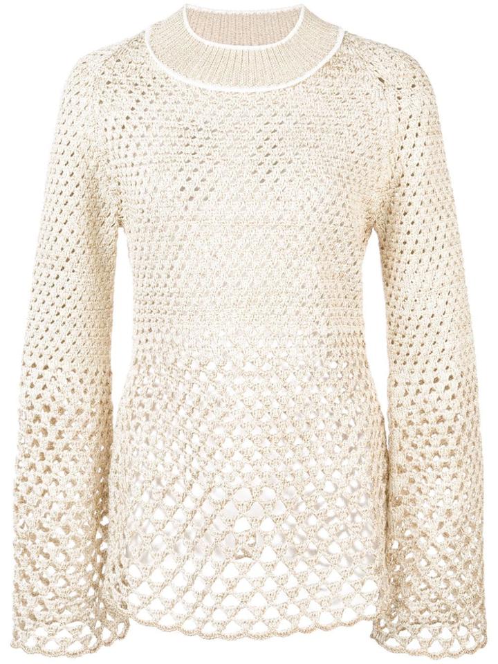 Proenza Schouler Loose Knit Jumper - Gold