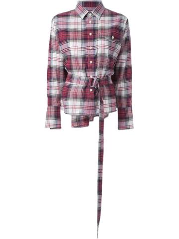 Fad Three Checked Pattern Shirt