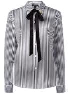 Marc Jacobs Striped Shirt - Black
