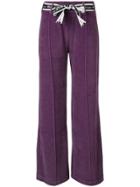 Champion Belted Flared Track Pants - Pink & Purple