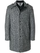 Moncler Gamme Bleu Button-down Tailored Coat - Grey