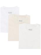 Maison Margiela Round Neck T-shirt - White