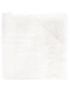 Ermanno Scervino Lace Trim Scarf, Women's, Cashmere/silk/polyamide