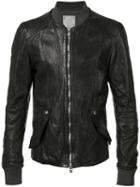 Guidi - Bomber Jacket - Men - Horse Leather - 50, Black, Horse Leather