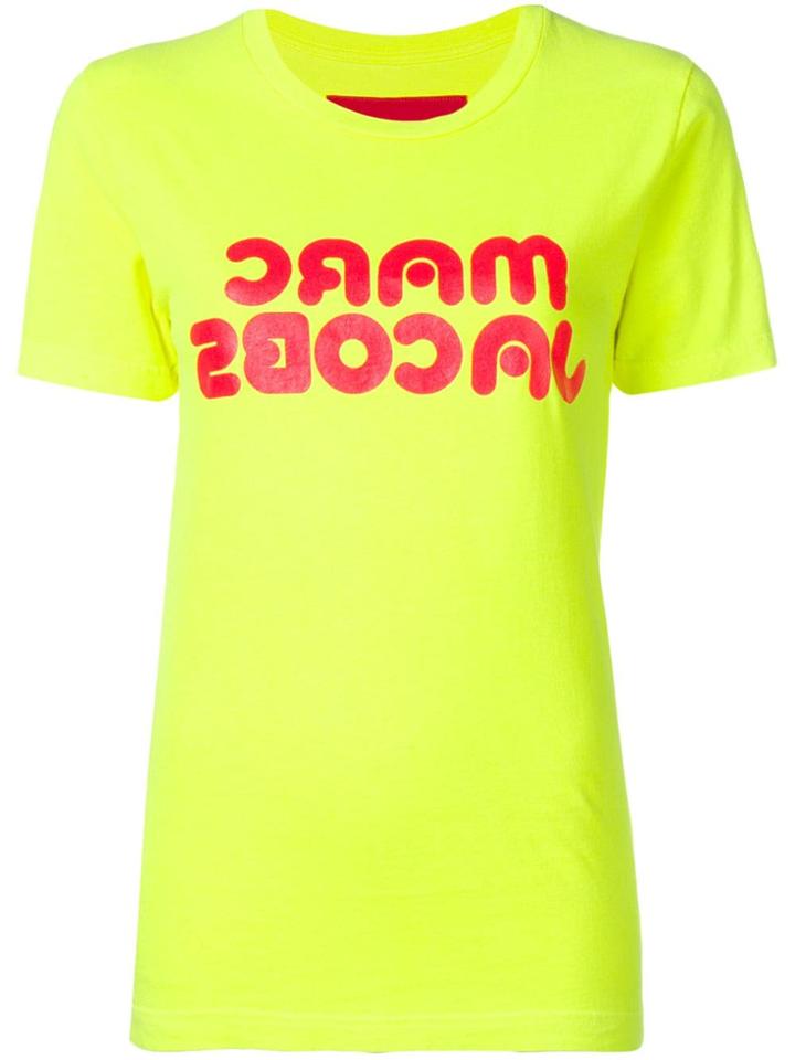 Marc Jacobs Logo Print T-shirt - Yellow