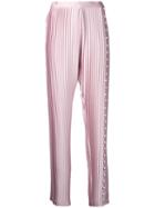 Donnah Mabel - Pleated Pants - Women - Polyester - 0, Women's, Pink/purple, Polyester