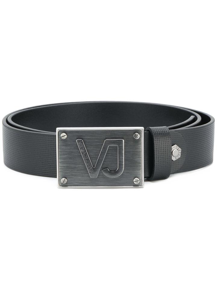 Versace Jeans Perforated Belt - Black