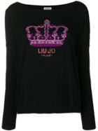 Liu Jo Crown Logo Pullover - Black