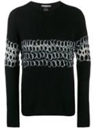 Suzusan Printed Jumper - Black
