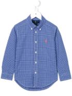 Ralph Lauren Kids Gingham Shirt, Boy's, Size: 8 Yrs, Blue