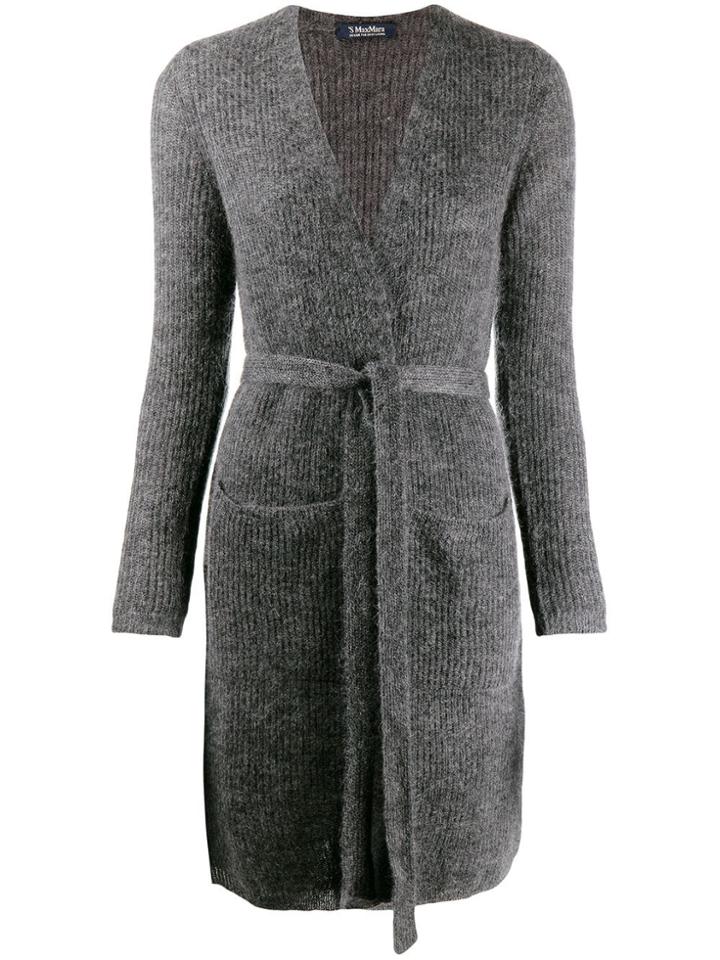 's Max Mara Wrap Around Cardigan - Grey