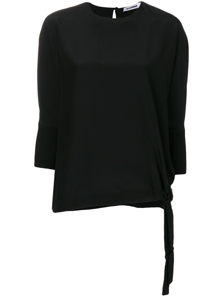 Dolce & Gabbana Pussy Bow Blouse - Pink & Purple