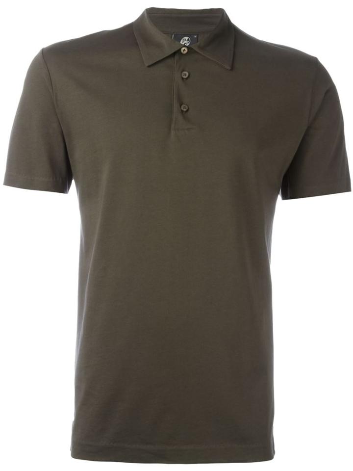 Ps By Paul Smith Classic Polo Shirt, Men's, Size: Large, Green, Cotton