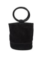 Simon Miller - Bonsai 20 Bucket Bag - Women - Wood/suede - One Size, Women's, Black, Wood/suede