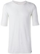 Nostra Santissima Distressed T-shirt, Men's, Size: Large, White, Cotton