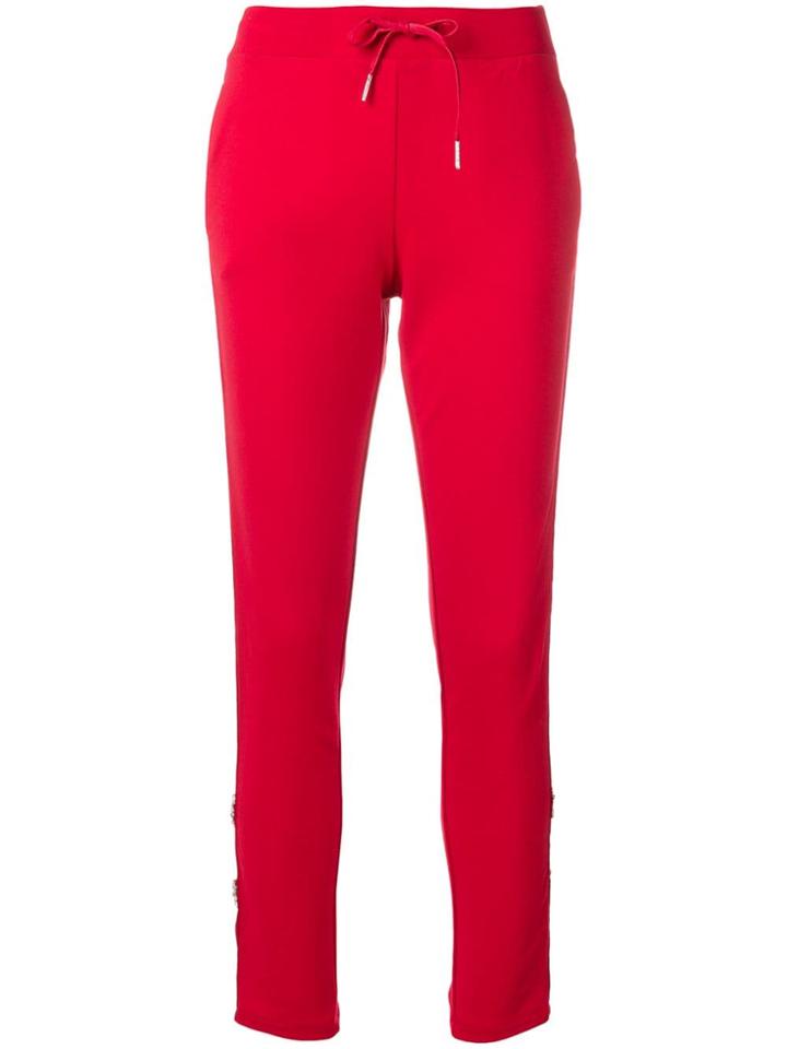 Liu Jo Slim-fit Track Pants - Red