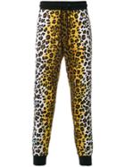 Love Moschino Leopard Print Track Pants - Multicolour