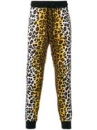 Love Moschino Leopard Print Track Pants - Multicolour