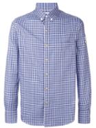 Moncler Gamme Bleu Button Down Shirt, Men's, Size: 2, Blue, Cotton