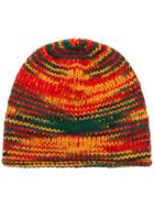 The Elder Statesman Cashmere Rasta Beanie Hat - Multicolour