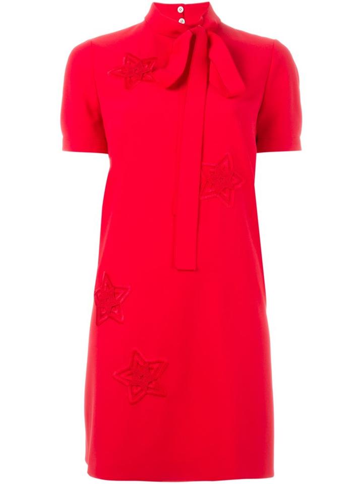 N.21 Star Applique Shift Dress