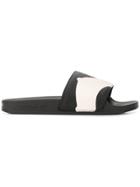 Y-3 Adilette Sliders - Black