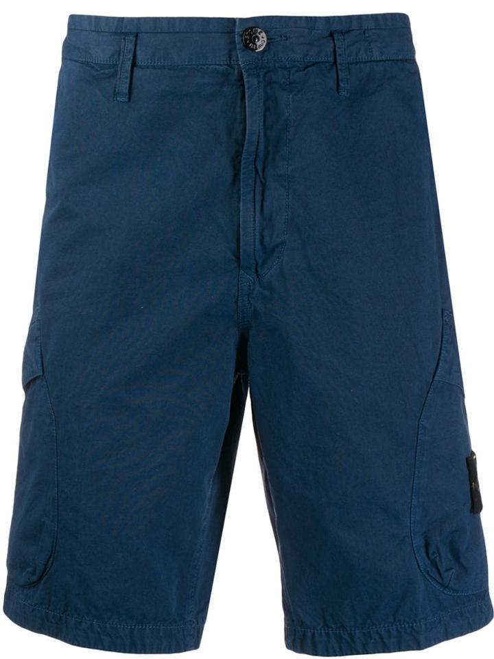 Stone Island Classic Bermuda Shorts - Blue