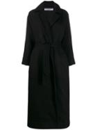 Katharine Hamnett London Maxi Oversized Coat - Black