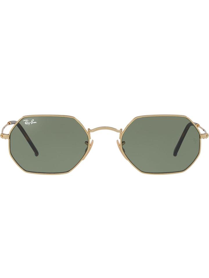Ray-ban Octagonal-frame Sunglasses - Metallic