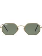 Ray-ban Octagonal-frame Sunglasses - Metallic