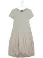 European Culture Kids Flared Dress, Size: 16 Yrs, Nude/neutrals