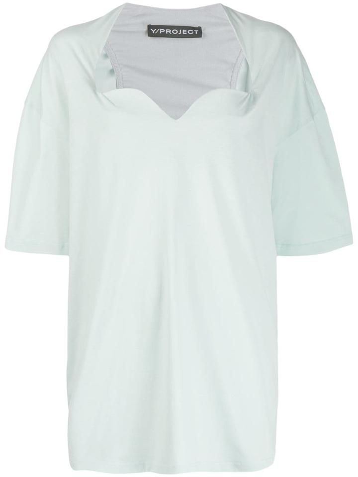 Y/project Push-up T-shirt - Green