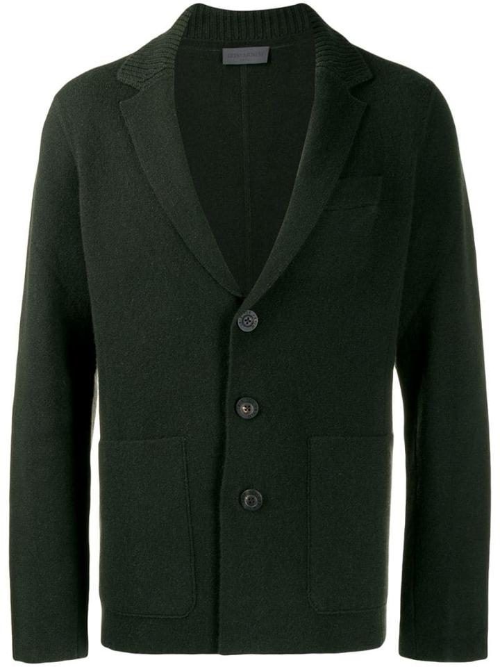Iris Von Arnim Knitted Blazer - Green