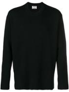 Acne Studios Nicha Boxy Fit Pullover - Black