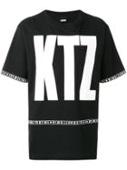 Ktz Logo Oversized T-shirt - Black