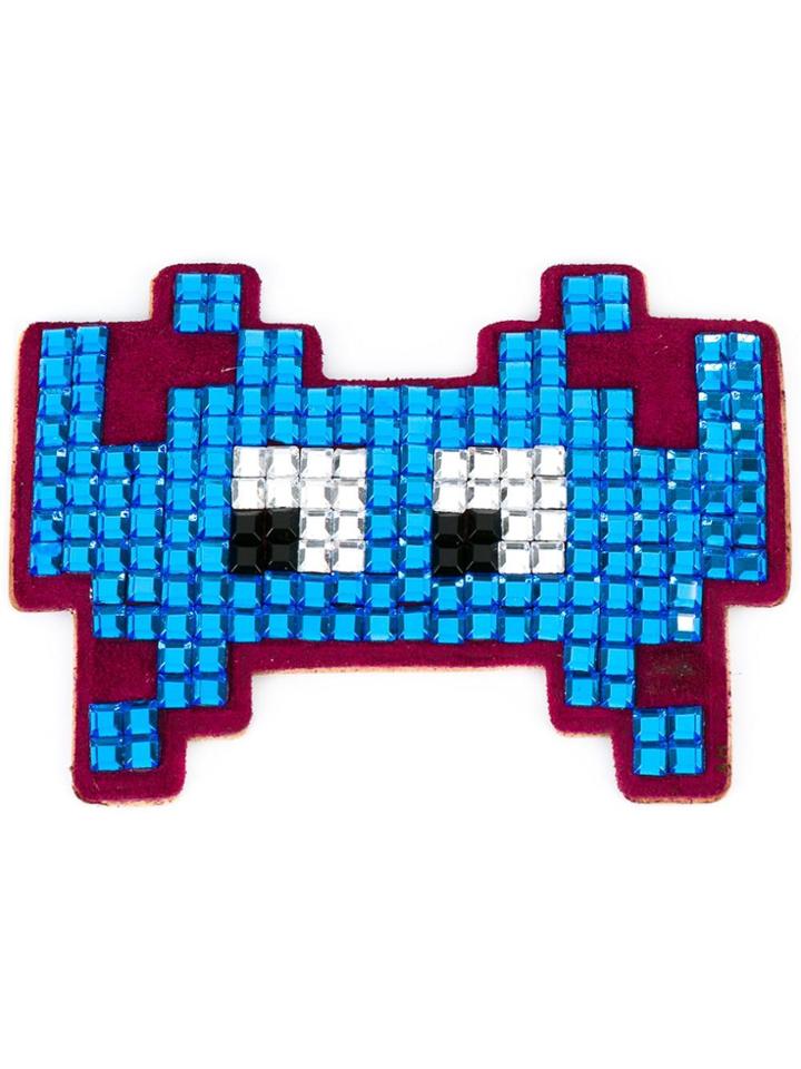 Anya Hindmarch Invaders Sticker - Blue