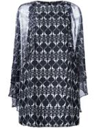 Thomas Wylde Ridgeline Dress, Women's, Size: M, Black, Silk