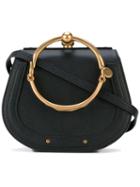 Chloé Black Nile Mini Leather Bracelet Bag