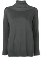 Fabiana Filippi Lightweight Rollneck Sweater - Grey
