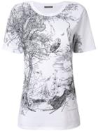 Alexander Mcqueen Nature Print T-shirt - White