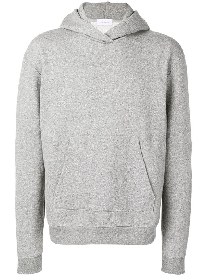 John Elliott Relaxed-fit Hoodie - Grey