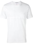 Comme Des Garçons Shirt Chest Detail T-shirt, Men's, Size: Large, White, Cotton